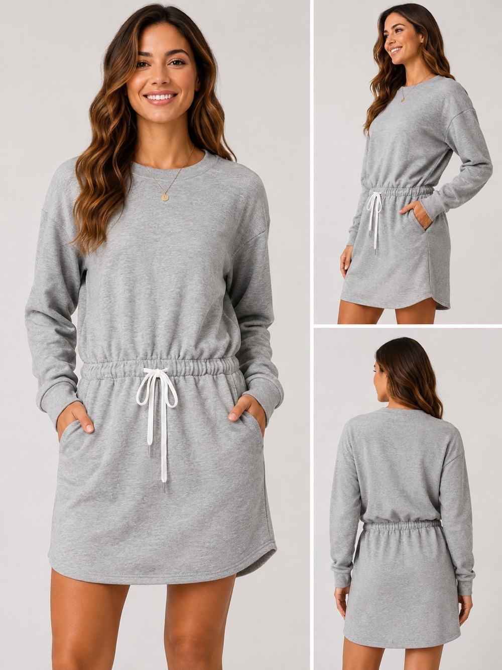 Smash + Tess Grey Dress